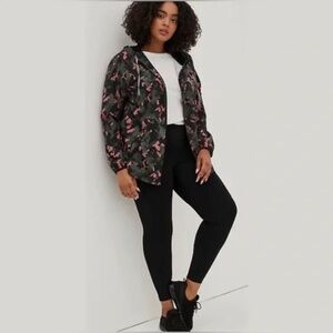 NWT Torrid Happy Camper Camouflage Zip Jacket, size 0 (12)